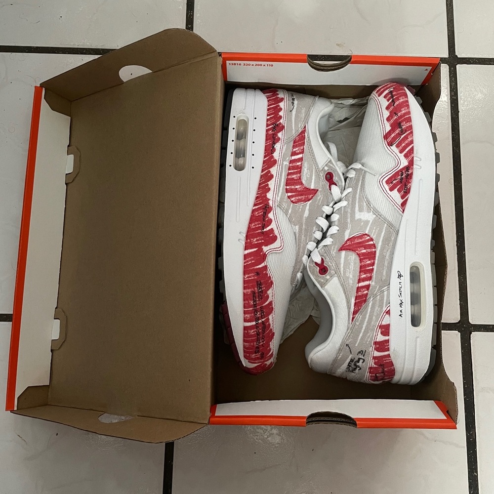 Air Max 1 Tinker Sketch to Shelf